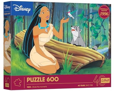 Trefl puzzle Disney Pocahontas 600 pieces - 40th anniversary