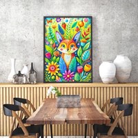 Enjoy Puzzle jigsaw puzzle Garden's Guest 1000 pieces animals garden-2