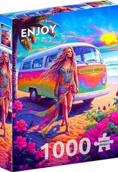 Enjoy Puzzle jigsaw puzzle Hippie at Heart 1000 pieces landscape