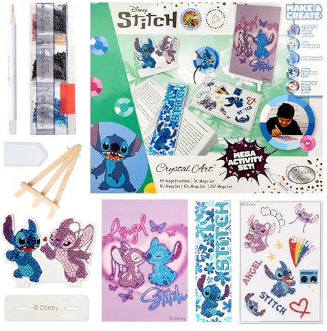 Craft Buddy Toy Stitch Crystal Art Mega Activity Set diamond painting