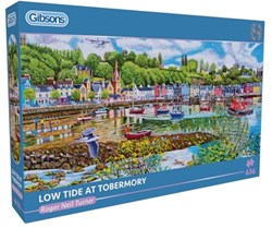 Gibsons jigsaw puzzle Low Tide at Tobermory - 636 pieces - panoramic