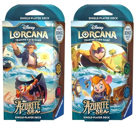Disney Lorcana card game starter set - educational game for kids
