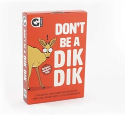 Professor Puzzle card game Don't Be A Dik Dik - hilarious adult party game