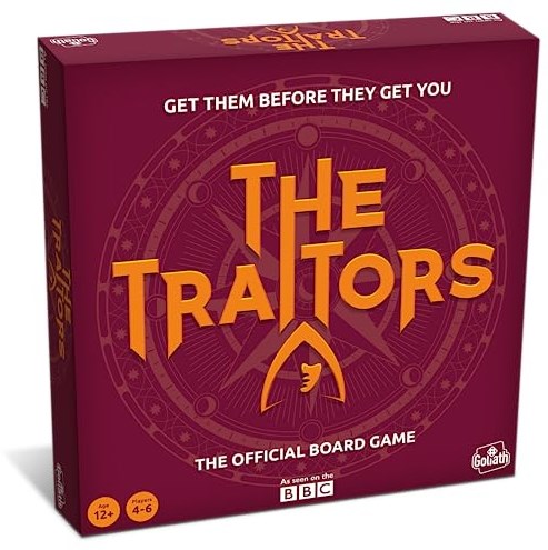 Goliath board game The Traitors - thrilling mystery game for 4-6 players