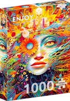 Enjoy Puzzle jigsaw Bold Muse 1000 pieces colorful cardboard puzzle