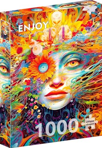 Enjoy Puzzle jigsaw Bold Muse 1000 pieces colorful cardboard puzzle
