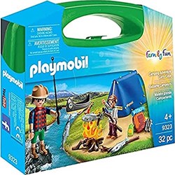 Playmobil camping playset large carry case - 9323