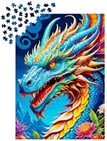Enjoy Puzzle jigsaw puzzle Blue Dragon - 1000 pieces dragon fantasy-3