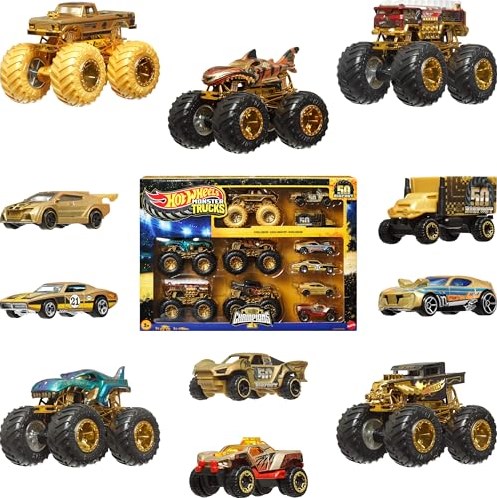 Hot Wheels Monster Trucks Toy - Trophy Champions Collection 1:64