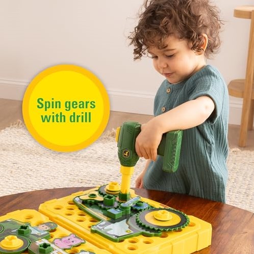 Britains tractor toy Build-A-Buddy John Deere activity set-3