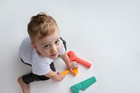 Mom's Care SENSORY TOYS Soft tolls, pastel 6