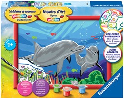 Ravensburger Painting on song Series Classic D Dolphins