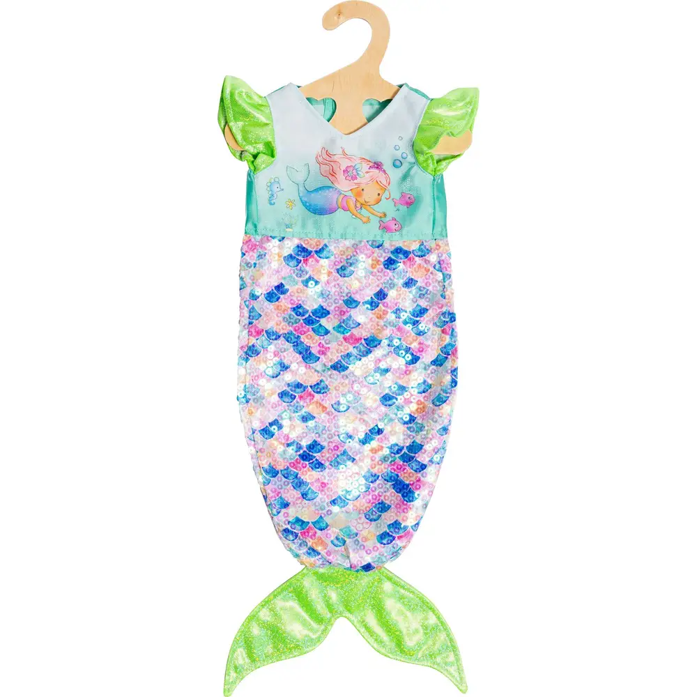 Heless doll clothing mermaid Yara 35-45 cm glitter dress