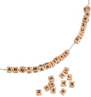 Goki wooden alphabet beads letter beads set 300 pieces educational toy-2