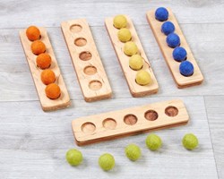 Cosy Felt Ball Five Frames (5Pk) - 52141