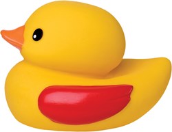 Mom's Care bath toy floating duck BPA-free colorful