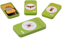 Goki insect toy clicker colourful tin toys