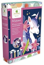 Sycomore painting craft set unicorns sequins creative toy