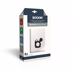Sqoon vacuum cleaner bag Rowenta Silence Force - High Filtration 4 pcs