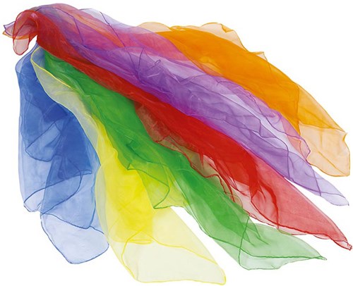 Goki magic scarves set - colourful juggling scarves for kids-3