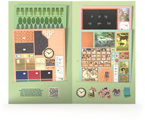 Het Muizenhuis classroom decoration sheets - creative cardboard toy-2