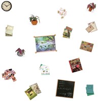 Het Muizenhuis classroom decoration sheets - creative cardboard toy-3