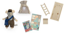 Het Muizenhuis gift set - Sam and Julia tooth mouse toy set