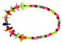 Global Affairs necklace and bracelet flower accessory colorful jewelry