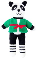 Global Affairs knitted panda plush Fu 36 cm toy