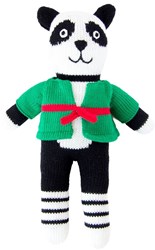 Global Affairs knitted panda plush Fu 36 cm toy