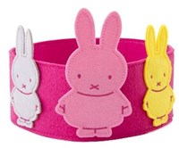 Mercis birthday crown Miffy with interchangeable numbers accessory