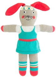 Global Affairs knitted cuddly toy Bunny Fiona - soft plush toy