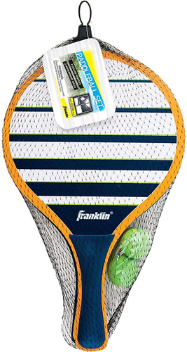 Franklin paddleball set - wooden paddles - waterproof balls - multicolor