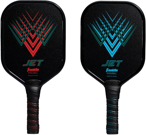 Franklin Pickleball paddle aluminium Jet black-red - USA approved