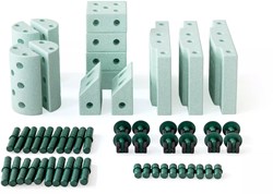 Modu Large Education Set Ocean Mint / Forest Green