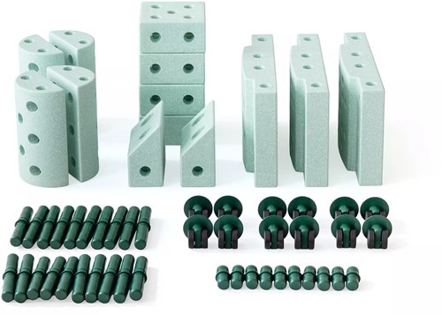 Modu Large Education Set Ocean Mint / Forest Green