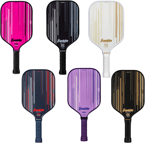 Franklin Pickleball Paddle - Signature Pro Series Navy 13mm - MaxGrit