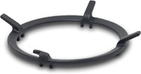 Kitchen Basics wok ring cast iron black 16cm - stable wok holder-2