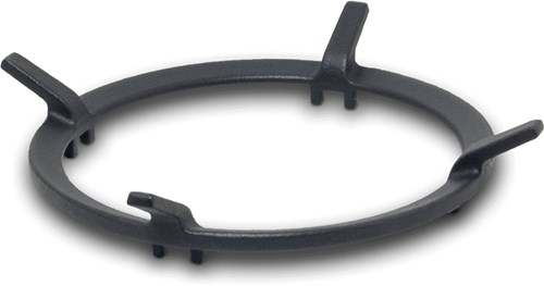 Kitchen Basics wok ring cast iron black 16cm - stable wok holder-2
