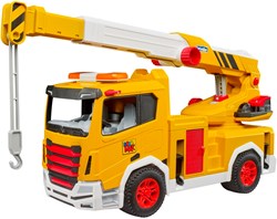 Bruder toy crane truck Roadmax - sturdy construction vehicle for kids