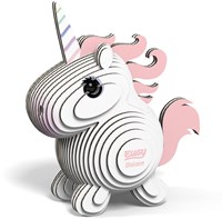 Eugy 3D unicorn puzzle - cardboard model kit for kids-2