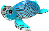 Eugy 3D puzzle turtle - eco-friendly cardboard animal kit