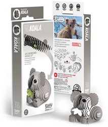 Eugy 3D puzzle Koala - cardboard craft kit for kids