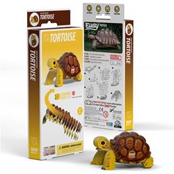 Eugy 3D puzzle tortoise - eco-friendly cardboard toy