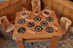 Cosy Geo Shape Outdoor Tracing Set (8Pk) - 53380