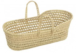 Hollie doll carrying basket moses basket 50cm multicolor doll accessory
