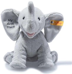 Steiff plush cuddly toy My first Steiff Ellie elephant light grey 24 cm