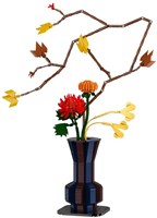 Cada flower building set autumn - 795 pieces decorative toy