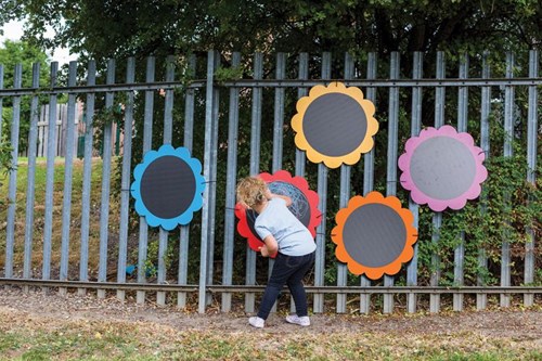 Cosy Flower Chalkboards (5Pk) - 53580