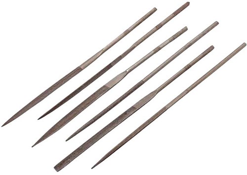 Revell File Set Revell model building tool file set - 6 pieces for precision work ...